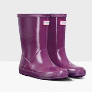 HUNTER Original Kid First Classic Gloss Rain Boots